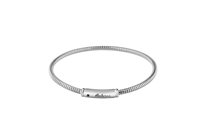 Bracciale Salvini Uomo Minimal Pop in Oro bianco Diamante 0.01 Ct 20071753